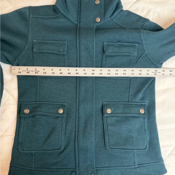 Patagonia Better Jacket Womens Medium Knit Fleece Blue Full Zip Pockets - Picture 8 of 9